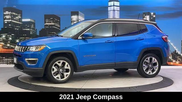 used 2021 Jeep Compass car, priced at $20,300