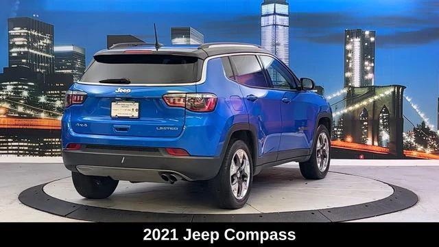 used 2021 Jeep Compass car, priced at $20,300