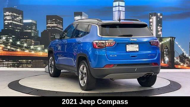 used 2021 Jeep Compass car, priced at $20,300