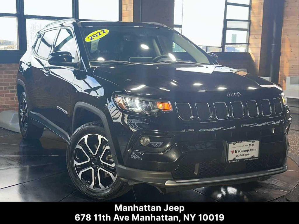 used 2022 Jeep Compass car, priced at $21,500
