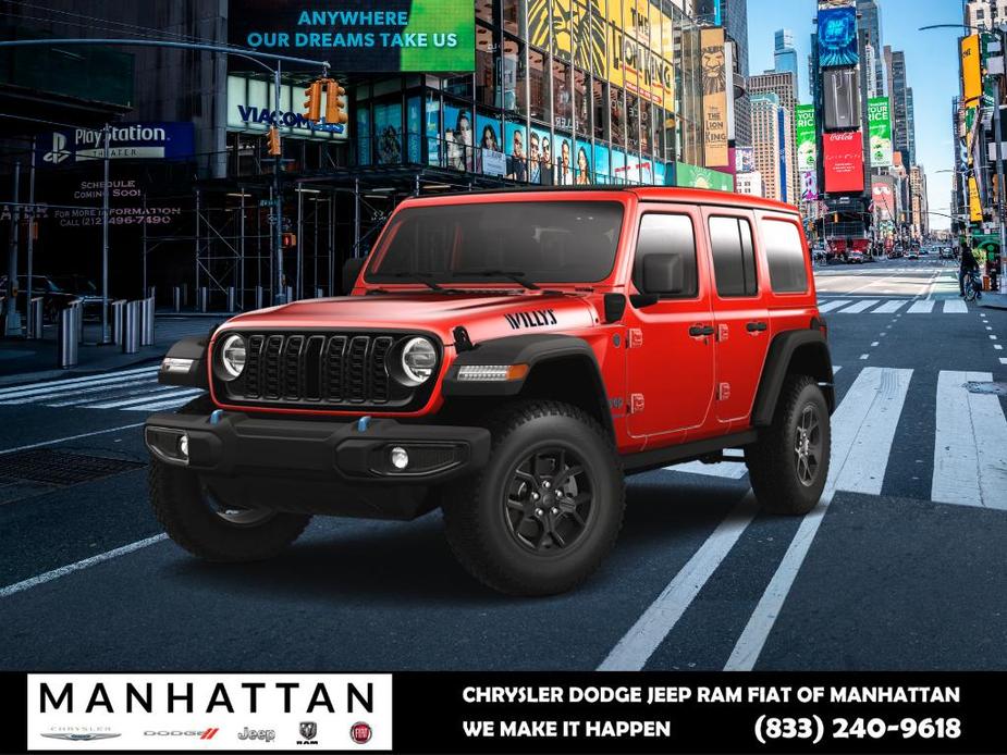 new 2024 Jeep Wrangler 4xe car, priced at $66,185