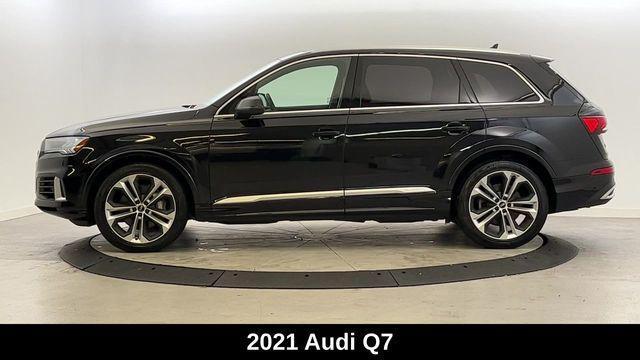 used 2021 Audi Q7 car, priced at $38,900