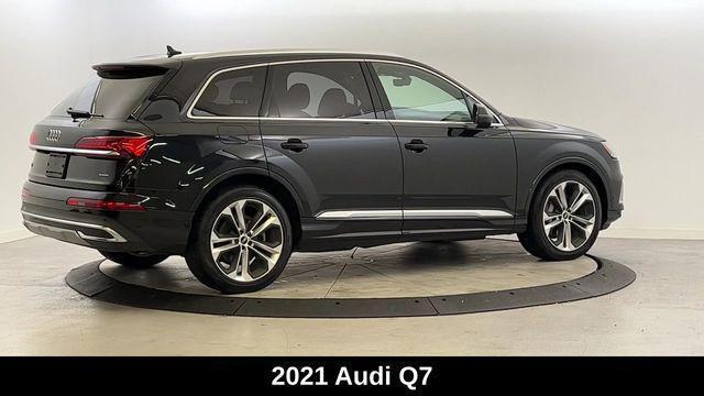 used 2021 Audi Q7 car, priced at $38,900