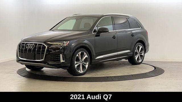 used 2021 Audi Q7 car, priced at $39,200