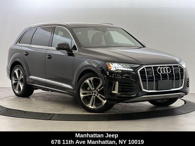 used 2021 Audi Q7 car, priced at $39,200