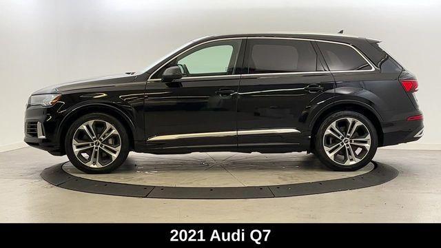 used 2021 Audi Q7 car, priced at $39,200