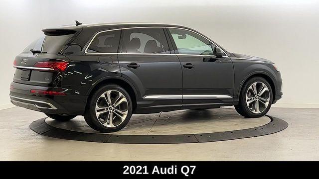 used 2021 Audi Q7 car, priced at $39,200