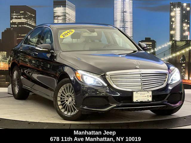 used 2015 Mercedes-Benz C-Class car, priced at $14,900