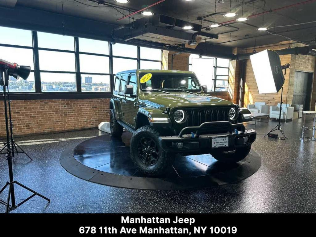 used 2023 Jeep Wrangler 4xe car, priced at $37,900