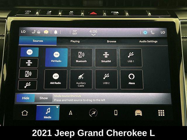 used 2021 Jeep Grand Cherokee L car, priced at $36,800