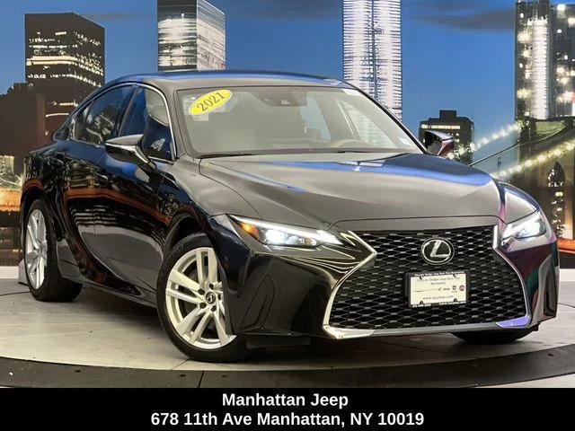 used 2021 Lexus IS 300 car, priced at $33,900