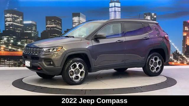 used 2022 Jeep Compass car, priced at $24,500