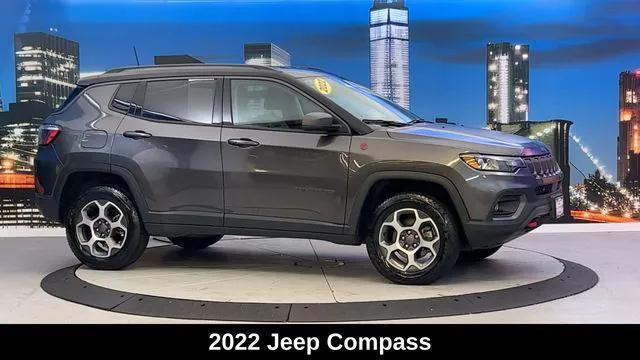 used 2022 Jeep Compass car, priced at $24,500