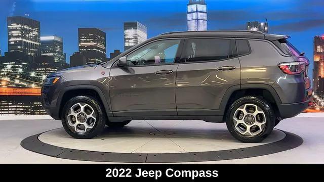 used 2022 Jeep Compass car, priced at $24,500