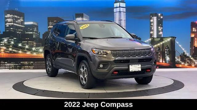 used 2022 Jeep Compass car, priced at $24,500