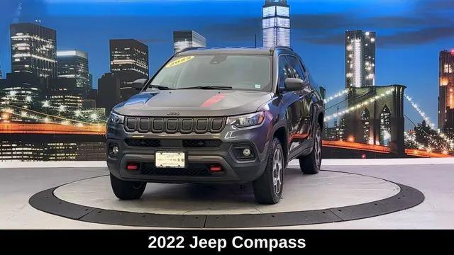 used 2022 Jeep Compass car, priced at $24,500