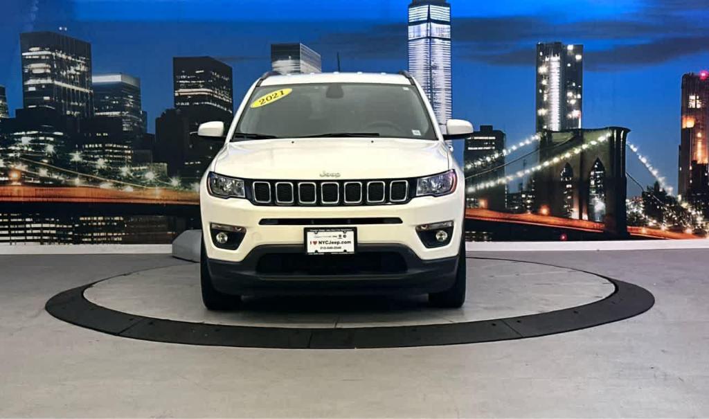 used 2021 Jeep Compass car, priced at $19,200