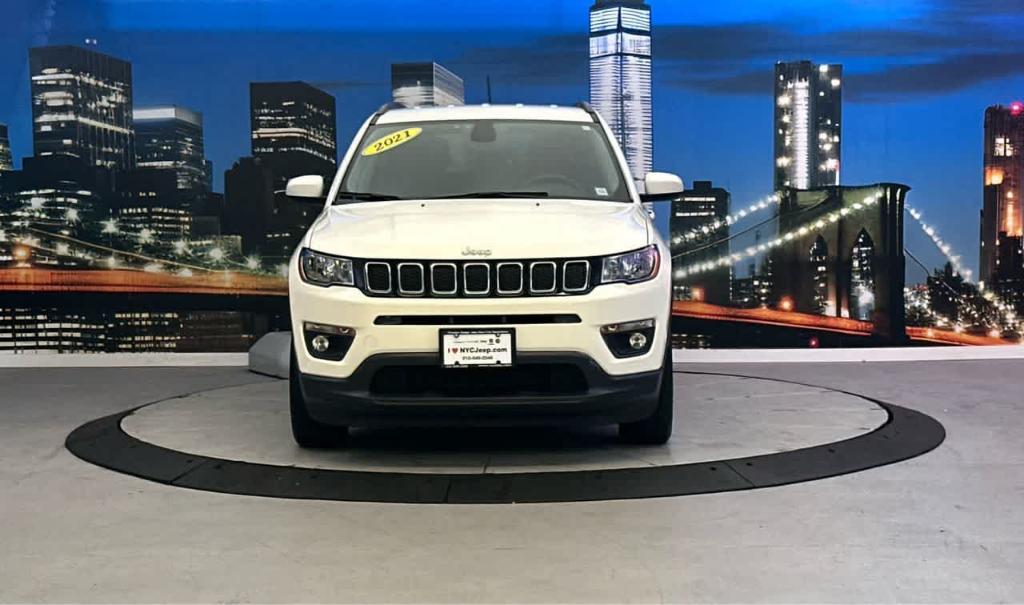 used 2021 Jeep Compass car, priced at $19,500