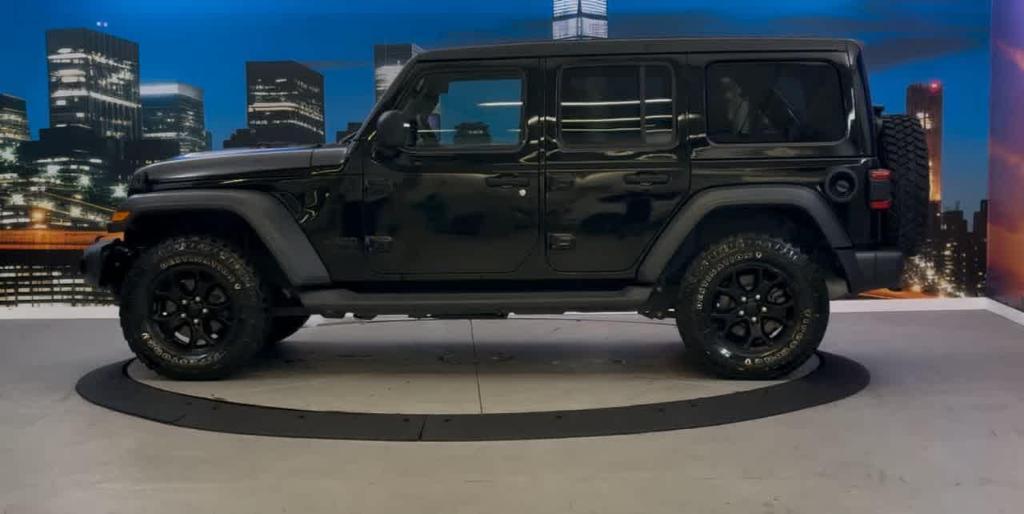 used 2021 Jeep Wrangler Unlimited car, priced at $34,500