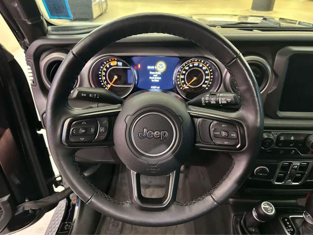 used 2021 Jeep Wrangler Unlimited car, priced at $34,500