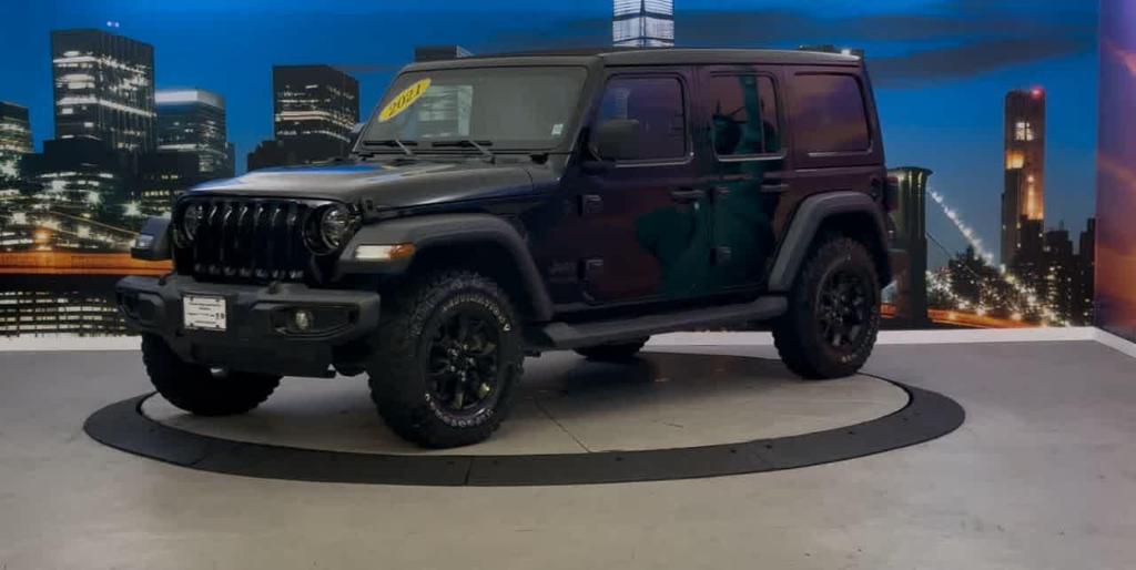 used 2021 Jeep Wrangler Unlimited car, priced at $34,500