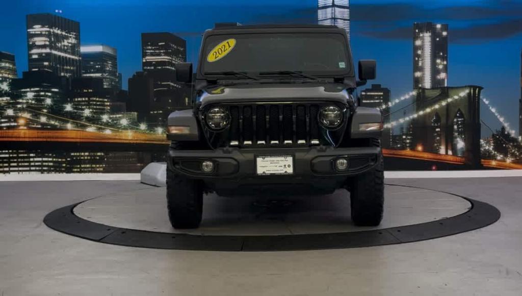 used 2021 Jeep Wrangler Unlimited car, priced at $34,500