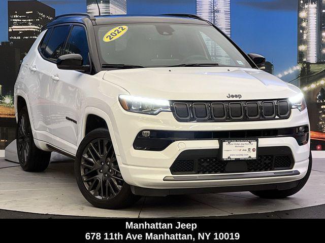 used 2022 Jeep Compass car, priced at $24,200