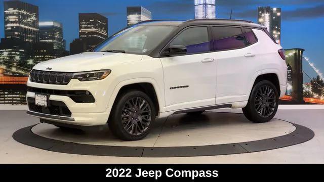 used 2022 Jeep Compass car, priced at $24,200