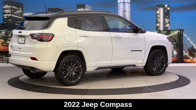 used 2022 Jeep Compass car, priced at $24,200