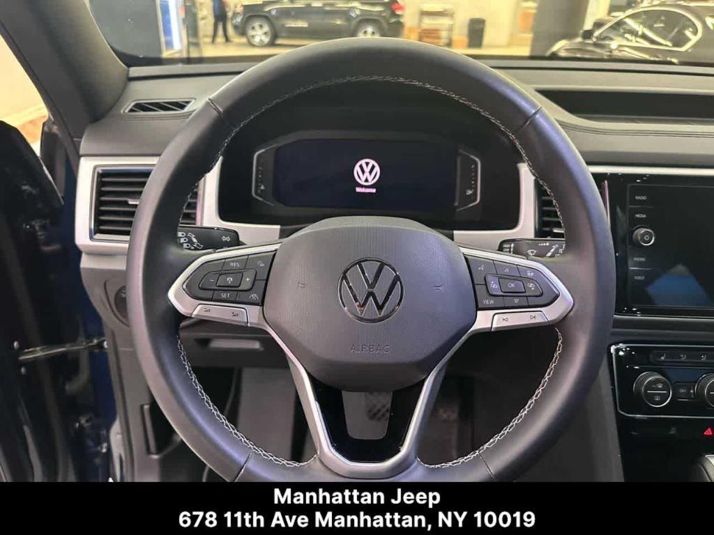 used 2021 Volkswagen Atlas Cross Sport car, priced at $25,500