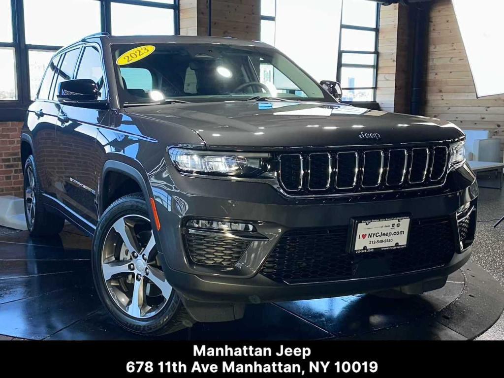used 2023 Jeep Grand Cherokee 4xe car, priced at $29,800