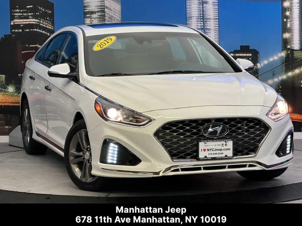 used 2019 Hyundai Sonata car, priced at $15,600