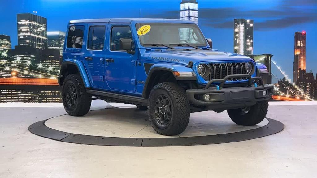used 2023 Jeep Wrangler 4xe car, priced at $37,200