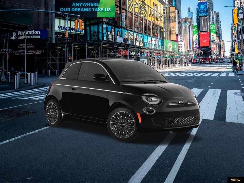 new 2024 FIAT 500e car, priced at $35,716