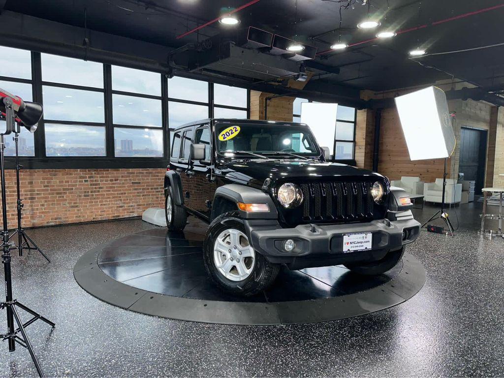 used 2022 Jeep Wrangler Unlimited car, priced at $30,900