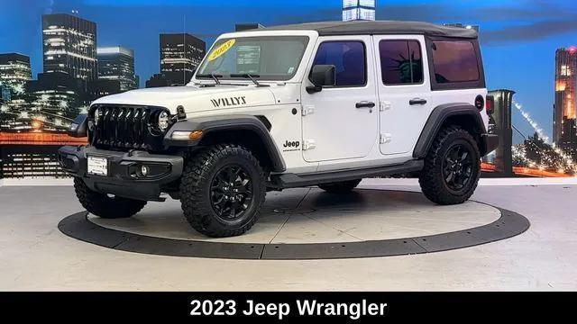 used 2023 Jeep Wrangler car, priced at $36,900