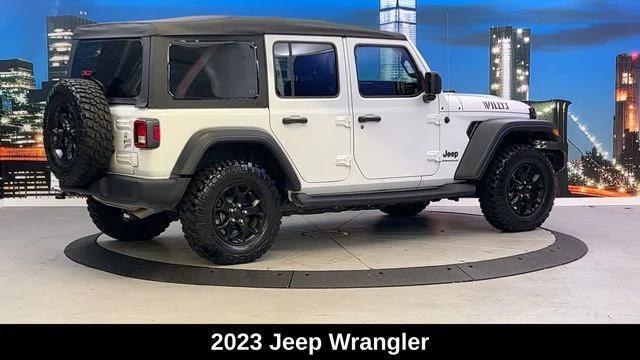 used 2023 Jeep Wrangler car, priced at $36,900