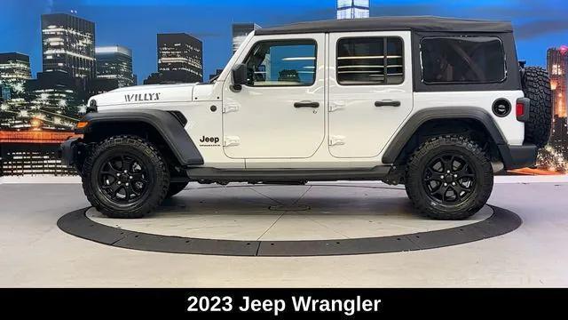 used 2023 Jeep Wrangler car, priced at $36,900