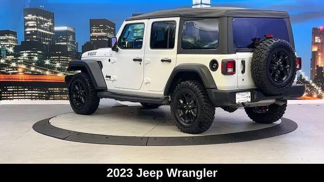 used 2023 Jeep Wrangler car, priced at $36,900