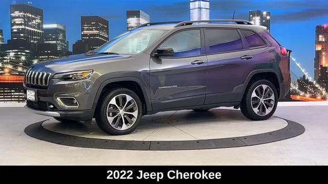 used 2022 Jeep Cherokee car, priced at $27,200