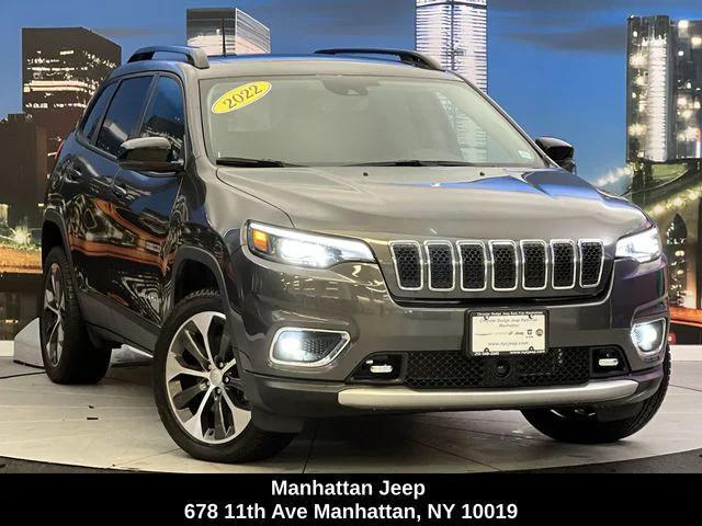 used 2022 Jeep Cherokee car, priced at $27,200