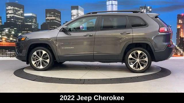 used 2022 Jeep Cherokee car, priced at $27,200