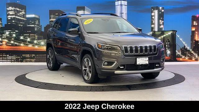 used 2022 Jeep Cherokee car, priced at $27,200