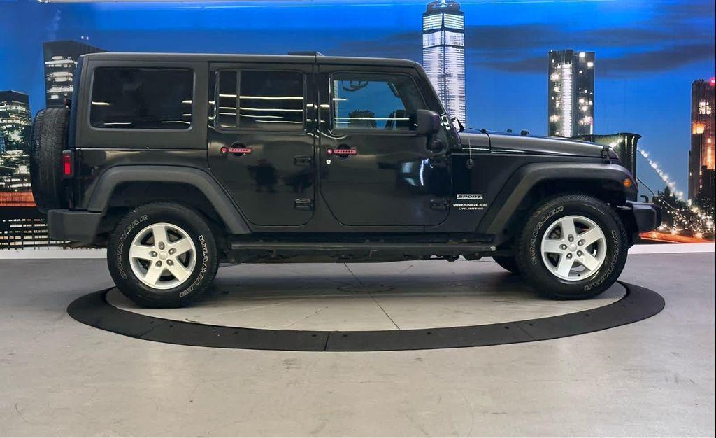 used 2017 Jeep Wrangler Unlimited car, priced at $18,500