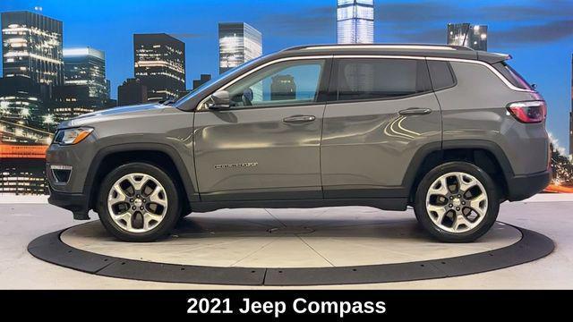 used 2021 Jeep Compass car, priced at $21,200