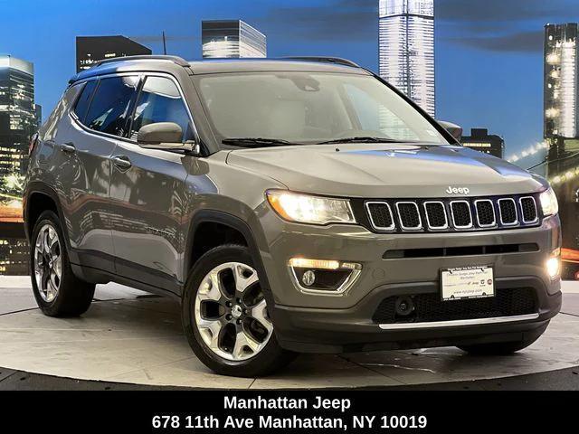 used 2021 Jeep Compass car, priced at $21,200