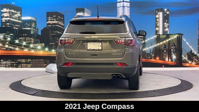 used 2021 Jeep Compass car, priced at $21,200