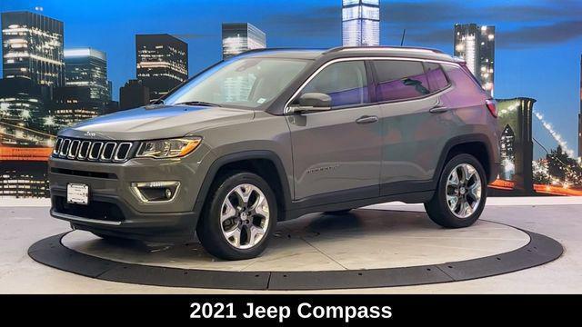 used 2021 Jeep Compass car, priced at $21,200