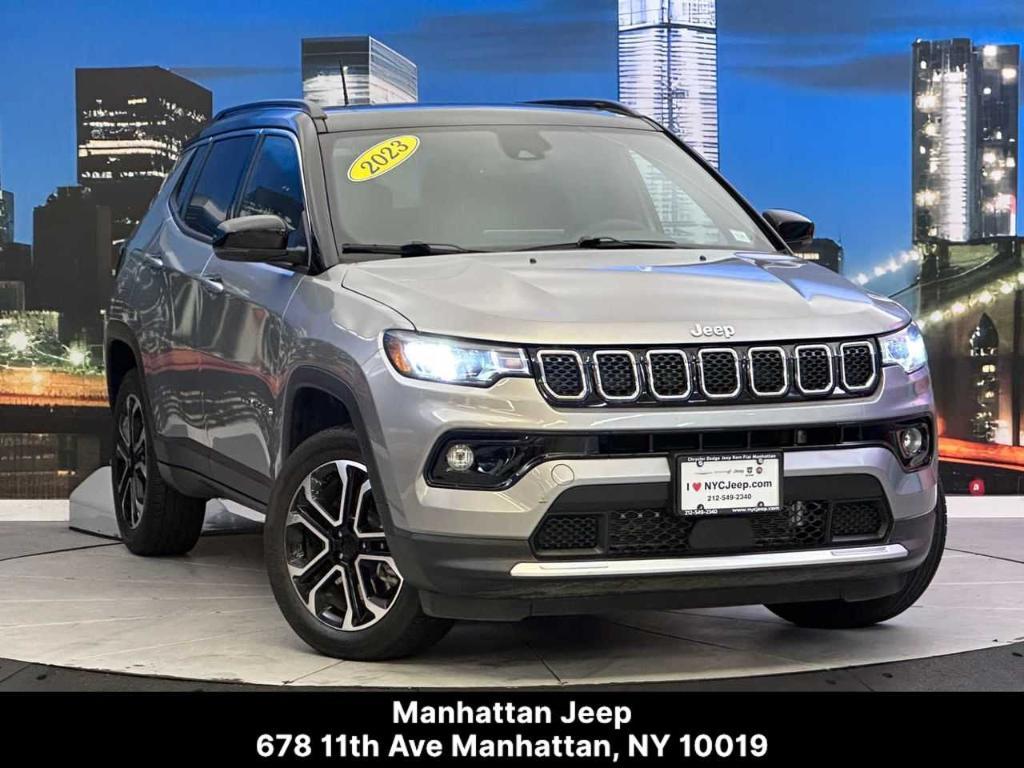 used 2023 Jeep Compass car, priced at $25,900