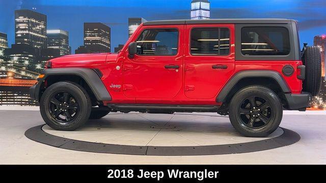 used 2018 Jeep Wrangler Unlimited car, priced at $22,900